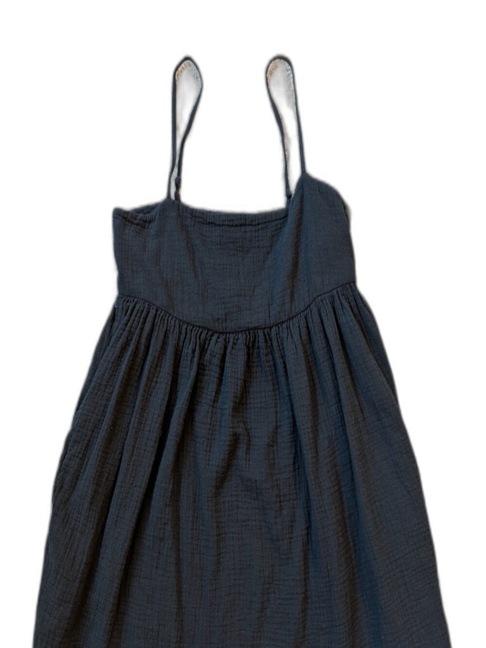 O'Neill Hadia Crinkle Double Gauze Mini Dress Black - XS - Picture 5 of 10